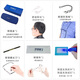 Junge Anti-Blau-Licht-Lesebrille Ultra-leichte HD-ältere Männer mittleren Alters und ältere Gläser N1032 Schwarz +200 Grad