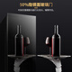 CIGARLOONG 18C cigar cabinet temperature controlled and moisturizing electronic cigar cabinet cigar box double door double temperature double control energy saving silent cigar red wine dual-use cabinet upper cigar and lower red wine dual temperature zone + cedar wood shelf