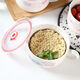 Pick up cat bowl with handle, instant noodle bowl, ceramic bowl with lid, handle, cute Chinese tableware, lunch box cup, convenient for student dormitory, Heng’s love number can make regular instant noodles