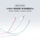 Xiaomi Mi 6A skin-friendly silicone fast charging data cable 2m (USB-A to USB-C) white