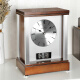 赫姆勒时钟（Hermle Clocks）欧式现代座钟客厅实木报时摆件低音低噪台式坐钟 QT003-110003
