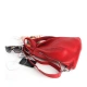Huini shoulder bag women's bag small bag head layer cowhide leather all-match trendy fashion simple soft leather women's bag anti-theft small backpack large red