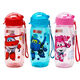 CLCEY Super Flying Water Cup Children with Straw Anti-fall Kindergarten Baby Drinking Water Cup Household Children Drinking Water Kettle Summer 12001 Ledihong-450ml