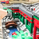 
BALODY building blocks, building model, high-difficulty reducing pressure building blocks, small particles assembled toys, educational adult boys and girls, insert ornaments 16216 Siheyuan 6194 particles