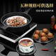 Labton food grade 316L stainless steel steaming tray, steaming vegetable steaming tray, round household grate steaming rack, thickened steaming sheet, steaming grid, steaming grate, diameter 26cm, 316L stainless steel steaming sheet