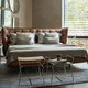 Earl Mansion Pure Hand-Board-Pull-Back-Matratze Simmons Independent Bag Spring Matratze Wollschachtelhaar Fünf-Sterne-Hotel Matratze importiert Napa Leder Einzelbett 1350 mm*2000mm