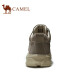 Camel (CAMEL) versatile low-top style daily suede texture casual work shoes for men A042353290 space gray 42