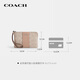 COACH [Brand Direct Supply] Women's Small Clutch Wrist Bag PVC with Leather CW854SVPWH