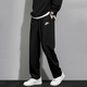 NIKE Loose Straight Pants Pure Cotton Men's Pants Outdoor Breathable Sports Pants Thin Training Casual Pants Black/FQ4333-010 Thin XL150-180Jin Jin equals 0.5 kg