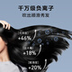 Superman travel essential hair dryer household hair dryer high power negative ion high wind speed drying low noise portable hair dryer birthday gift DJ818 gold glaze blue