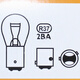 
Philips Automobile Brake Light Bulb P21/4W 12594 Double Wire High and Low Slant Foot Double Tail Light Bulb Ten (Box) Skoda Xindong 2014-2019