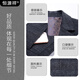 Hengyuanxiang woolen wool coat men's medium-length winter tops 2023 autumn and winter middle-aged business style l 11585 suit collar dark gray L 175