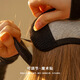 
Beautiful pose earmuffs soundproof sleep silent anti-noise side sleeping female ear packs dormitory sleep snoring anti-noise warm earmuffs black (Velcro + earplugs) DEZ26 single size