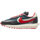 Nike (Nike) Sacai x Vaporwaffle Tres partes de tres partes Deportes deportivos y zapatillas para hombres y mujeres casuales DJ4877-300 Negro, azul y rojo 35.5