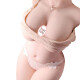 Zhuoyi (joy) airplane cup male masturbation device solid free inflatable half-length doll vagina buttocks mold 1:1 silicone famous device simulation dual-channel adult sex toys half-length beauty 4.5Jin [Jin equals 0.5kg] + gift package