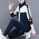 Yu Zhaolin Sportswear Set Women's Spring and Autumn 2025 New Loose Women's Casual Fashion Cardigan Long Sleeve Sweater Three-piece Coffee (THF9930 Three-piece Set) M (Suggested 80-95Jin [Jin equals 0.5 kg])