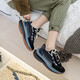 
Su Feifei, Daddy Shoes, new summer products, comfortable and absorbent film-soled trendy shoes for women, Internet celebrity Korean version, deconstruction of versatile sports casual shoes 9902-Deep Sea Blue 37