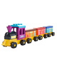 Feelso (Feeleo) Big Bash Blay Builds Builds Bloing Blocks Juguetes Regalos de cumpleaños de niños y niñas 4 Pequeño tren