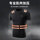 李宁（LI-NING）紧身衣速干衣男篮球训练服健身速干t恤高弹跑步运动短袖羽毛球服