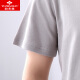 Yu Zhaolin pajamas men's pure cotton men's pajamas can be worn outside casual home clothes short-sleeved shorts suit pullover short-sleeved - men's classic light gray XXL
