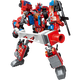 Enlightenment building blocks military aircraft carrier assembly combination war god robot engineering mecha assembly model toy children's gift [6 in 1] Fiery war god 1416D