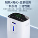 Small and portable oxygen concentrator, car-mounted, household, elderly and pregnant woman oxygen machine, light sound, small and portable, 6L large flow level + with atomization