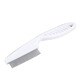 Cat flea comb cat fine tooth comb pet straight dog steel comb flea removal comb long hair small fine tooth flea comb 1