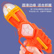 Chison Children's Toy Gun Boy Music Gun Kids Pistol Baby Electric Gun With Sound Light 2-3-6 Years Old Girl [Red] War Eagle Electric Sound Light Gun 9923+ Screw Knife [Charging Version] 3 Section 5 Charging Set