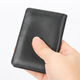 
Ianma first layer cowhide card bag business card holder for men and women business leather business card box Large capacity driver's license leather case card bag 98 black window position