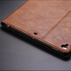 Xiaosu Adecuado para Apple iPad Case de protección iPad Tablet de cuero de cuero Pro Brown iPad5/A1474/A1475/A1476