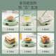 OIDIRE (Odd) Heating Coaster Constant Temperature Coaster Insulation Coaster Heating Cup Constant Temperature Cup Milk Warmer Insulation Base Tea Coaster Health Cup Warm Cup Adjustable Temperature Smart 0.35L - Green Supreme Model with Water Cup + Straw