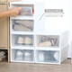 Alice shoe box aj shoe box transparent storage box shoe rack storage box shoe cabinet men's sneakers leather shoe finishing silk fully transparent 46 points 5 size AJ can hold 8 pieces
