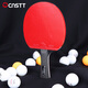 CNSTT Kestin Table Tennis Racket ABS BLADE WARRIOR DIY SLAP SLAP SLAP Table Tennis Fondé Slap Racket en caoutchouc inversé 6629 Poix courte Clai