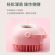 Pet Star Notes Pet Silicone Bath Brush Can Hold Bath Liquid Shower Gel Bath Brush Massage Brush Soft Hair Golden Retriever Square Pink
