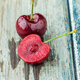 Amérique du Nord Cherries importées Super géant jjjj grade 1 livre Pack, diamètre de fruits d'environ 32-34 mm, fruits frais