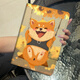 Yaluge Apple iPad Air11/13-Zoll-Tablet-Fall 2025 Air Apple A3271 Lernbüro A3266 rotierender MC9Y4CH Kinder Fall Anti-Fall-Fall, Rich Line Puppy [dreifacher Rotary-Stand] mit einem temperierten Film Air4/Air5-10.9