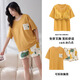 Jiaocai Meng mit Brustpads-Pyjamas für Frauen 100% reines Baumwoll Short Sleeve Shorts Dünne junge junge Mittelalter mit großer Größe von Home Clothing Set M1355 L (Empfohlen 95-115jin [Jin gleich 0,5 kg])