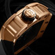 Bugatti (BONEST GATTI) Phantom Series German Hollow Men's Watch Barrel Automatic Mechanical Watch Valentine's Day Birthday Gift BG9904-A1 Dark Green