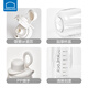 Lock and Lock straw cup children's cup for school special water bottle primary school student kettle sports water cup tritan summer double drinking cup