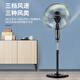 KONKA five-leaf household floor fan/large air volume remote control electric fan/timer air circulation fan KF-40LY01