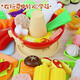 Benyan [27-piece set] Children's house play toys simulated barbecue BBQ toy hot pot grilled meat skewers set Barbecue skewers [27] set [with oven]