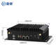 Yingchi micro industrial control host dual network port dual serial port embedded mini industrial computer machine vision all-aluminum fanless low power mini PC small desktop computer i3 10110U+8G+250G 232/485