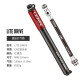 LEZYNE Lite Drive bicycle pump portable high pressure pump mountain road bike American and French nozzle pump accessories L-4855 [polished silver] S code 180mm
