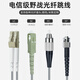 YouPuguang Field Optical Cable Outdoor Loop Basisstation Multimode Faser Jumper 2-Core 4-Core 8-Core-Halogen-freie Luftwiderstand optische Kabel Outdoor-Turm optisches Kabelfeld Optische Kabel Multimode Double Core LC-LC 10 Meter
