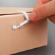 
Huilang 10 50mm pure pulp kraft paper file box, long-lasting durable document storage box, thickened party building material sorting box, office supplies 1049