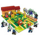 
XINGBAO Plants vs. Zombies assembled building blocks model ornaments for dinosaurs Minecraft children's toys for boys birthday gifts Plants zombies battle crazy backyard 687 pieces