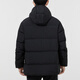Adidas neuer Clover Down Jacke Herren Winter Sportbekleidung verdickte warme windprofessionelle lose Studentenjacke offizielle Website H13564 Schwarz S