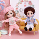 
Simulated doll Aisha Princess Doll Children's Toys Little Girl's Birthday Gift 3-6 Years 2 Gift Box Cute Baby 5#
