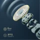 Hyunmi True Wireless Bluetooth Headphones Lightweight Non-flickering In-Ear Ultra-Long Standby Battery High Sound Quality Men and Ladies New Cute Ivory White [Power Digital Display + Long-lasting Battery Life]