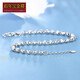 Centenary Baojinxiang Valentine's Day gift pt950 platinum bracelet for women platinum bracelet for women laser ball bead bracelet bracelet 4.6-4.8 grams 16.5+2 cm 3.5mm